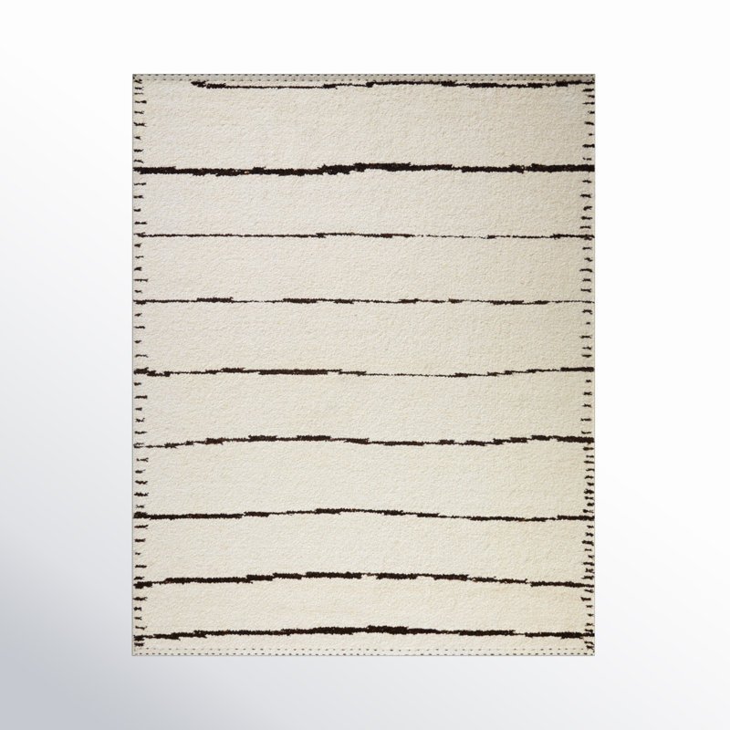 Sapphera Striped Indoor Rug, Rectangle 7'9" x 9'9"