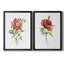 Pivoine écarlate - ensemble de 2 reproductions d'art-503444583-503444582-503444576