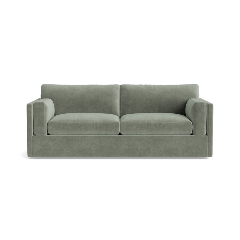 Fairfax Sofa (85"), Velvet - Sage