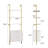 Tesse Unfinished Ladder Storage Bookcase-866788789