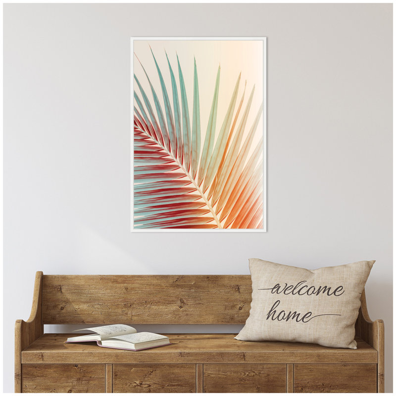 Spring Palm by Alicia Bock Framed Canvas Wall Art Print