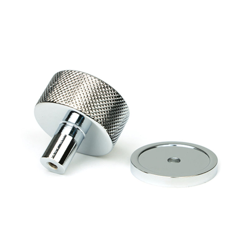 Round Knob, Polished Chrome, 3 cm