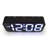 Westclox Red/Green/Blue Display Alarm Clock with USB Type C Charging Port