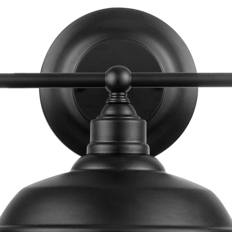 Lyndan 3-Light Indoor Vanity Light, Matte Black