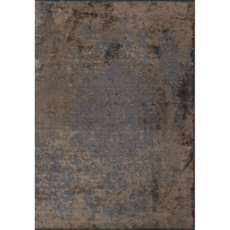 Amiyra Vintage Look Hand Loom Indoor / Outdoor Area Rug, Rectangle 6'6" x 9'10"