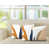 Orange/Navy Blue/Beige