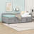 Full Upholstered Daybed with Trundle-1939705358