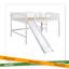 Lit mezzanine double pleine grandeur avec échelle et glissade-292873303