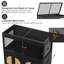 Terrarium 120 gallons avec support et armoire de rangement pour reptiles