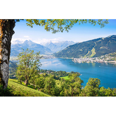 Idyllic Landscape - Wrapped Canvas Print