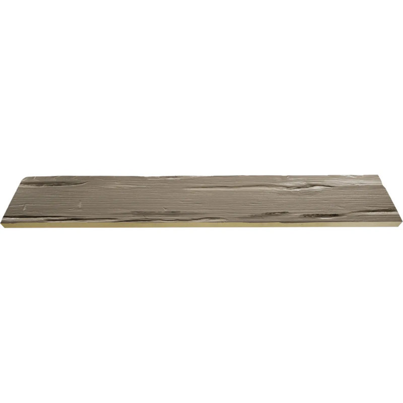Planche en faux bois Riverwood Endurathane, H 6 po x l 72 po x P 1 po, Taupe rustique