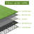 Grass Plastic Deck Tiles