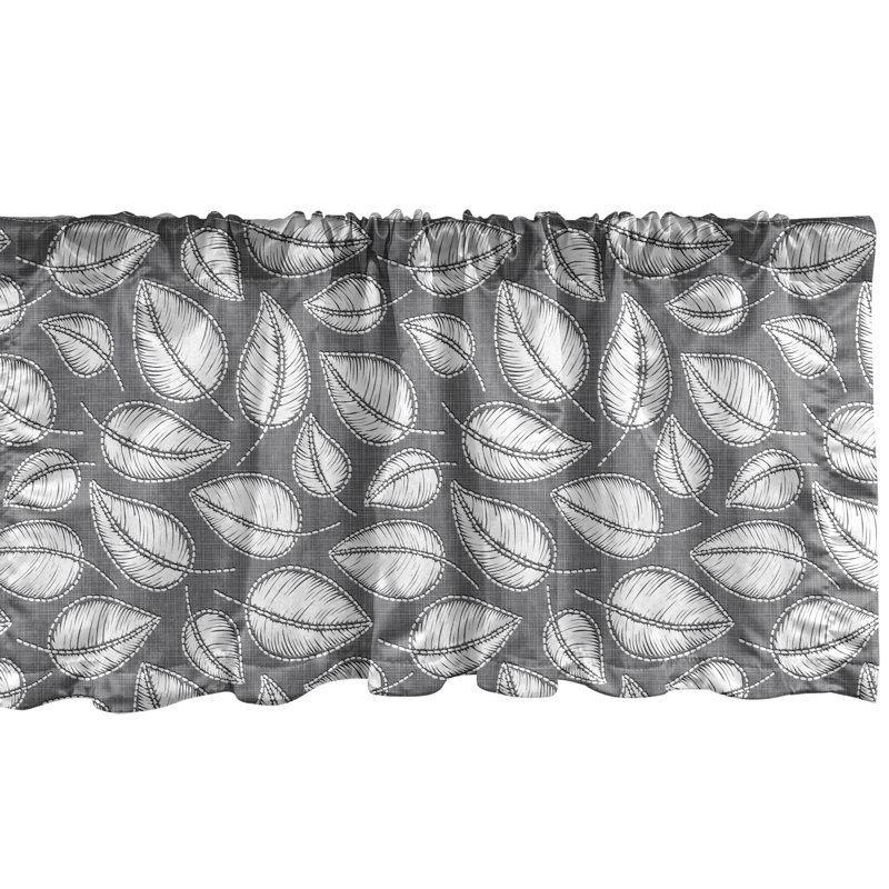 Ensemble de 2 cantonnières Ambesonne Nature Art, L 54 po x L 18 po