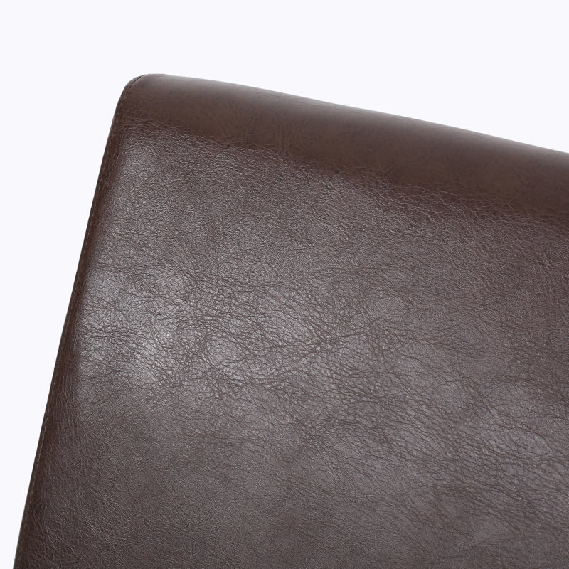 Chaise de salle à manger Homan, 2, Brun foncé
