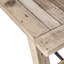 Banc de salle à manger en bois naturel - Option métal inclus Capacité de 400 lb solide avec finition patinée-132995994