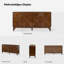 Whisnant Modern 152.4 Cm Wide Sideboard with Solid Wood Legs-976527771