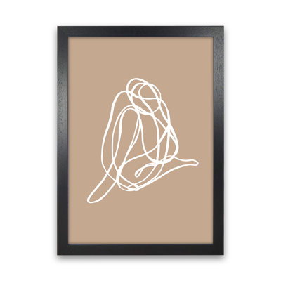 Tangled Lines Female3 by Planeta444 - Print