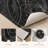 Celestial Map Non-Slip Washable Kitchen Mats