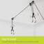 delta Alloy Ceiling Mounted Bike Hoist