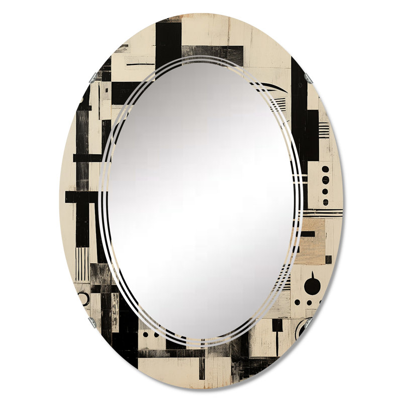 Zephra Oval Mirror, 30" x 20"