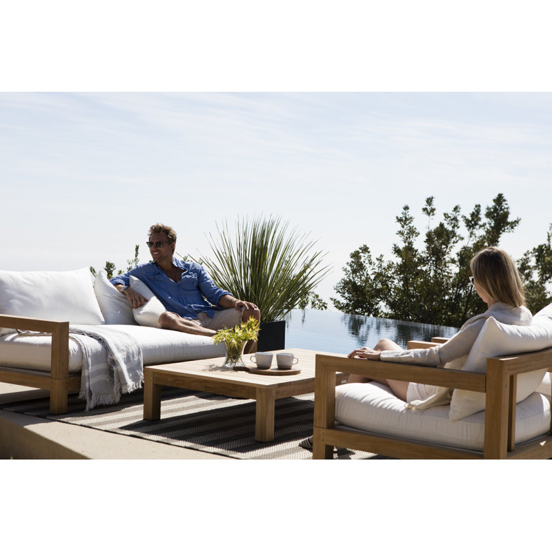 Pacific Outdoor Teak Coffee Table