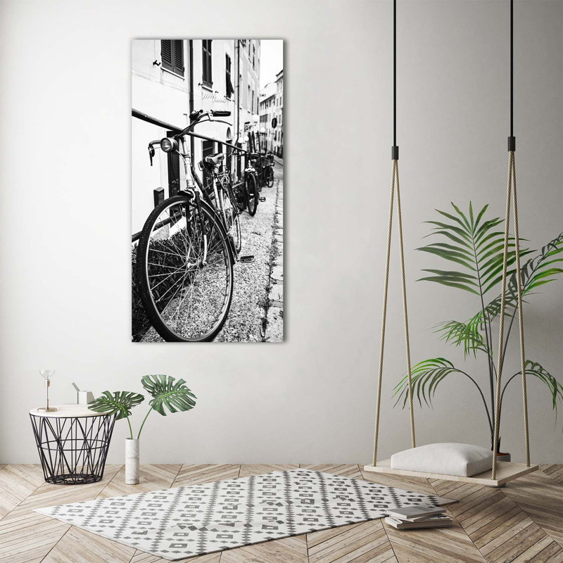 City Bikes - Wrapped Canvas Print
