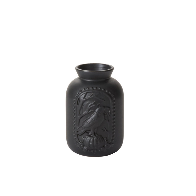 Black Magic Vase 4.5"x 4"x 6.5"