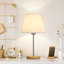 Ensemble de lampes de table brunes 11 po Tomacina