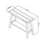 Roscommon Console Table-857870104-857870111-821732177
