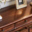 Commode d'entrée 9 tiroirs Vintage Acajou