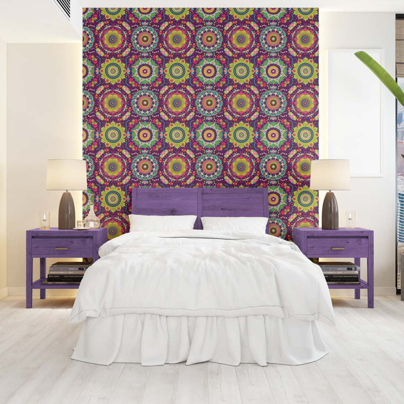 Rouleau de papier peint autocollant L 10,5 pi x l 24 po