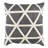 Geometric Cowhide Throw Pillow