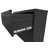Lateral File Cabinet 3 Drawer, Black Filing Cabinet With Lock, Lockable File Cabinet For Home Office, Locking Metal File Cabinet For Legal/Letter/A4/F4 Size-123994465