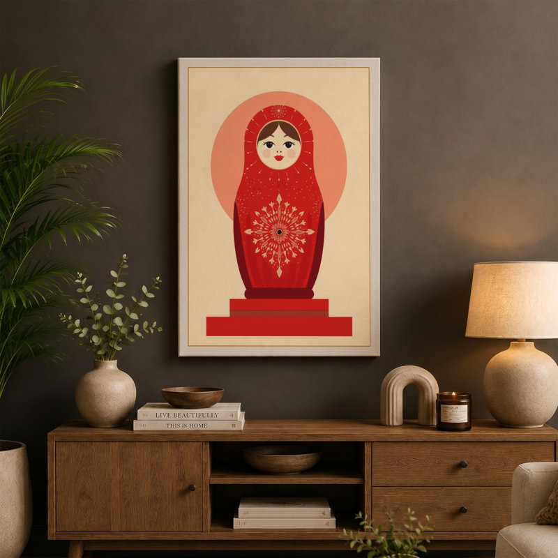 Print, 18x12 - 45.7 x 30.5 cm, Terracotta Border
