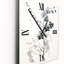 Asian Art Orchids Sumi - Horloge murale asiatique-99629872