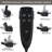 Black Leatheraire Heat Massage Dual Motor Infinite Position Up to 350 LBS Large Electric Power Lift Recliners with Hidden Cup Holders, Power-Remote, Medium-firm and Heavy Duty-1061917508