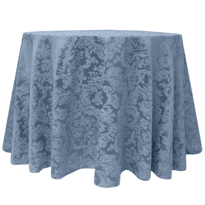 Miranda Solid Color Round Tablecloth