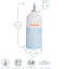 Nicola Spring Hand-Printed Vinegar Pourer Bottles - 500ml - Blue - Pack of 2