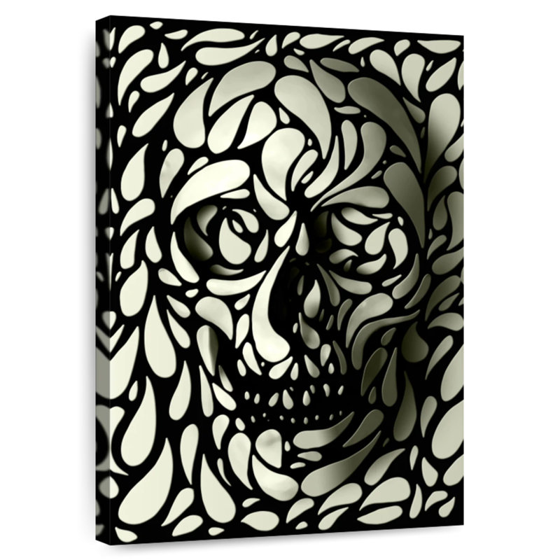 Kerner Skull I, 48" H x 32" W