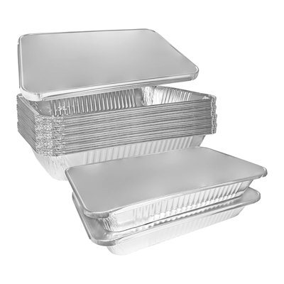 Poêles en aluminium épais 21 x 13 po Ecoqualité