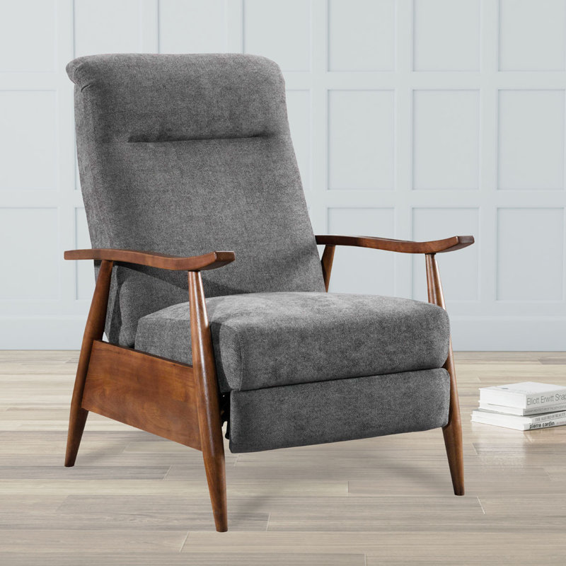 Recliner, Tissu gris anthracite