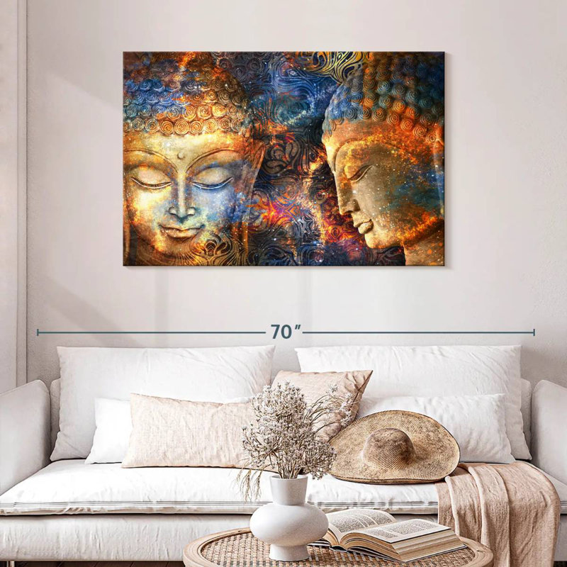 'Buddha Meditation, 30" H x 45" W