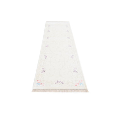 Tapis de couloir beige Howard