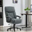 Grande et grande chaise de bureau, jusqu'à 450 lb Fauteuil de bureau robuste à haut dossier avec roulettes pivotantes, fauteuil de direction