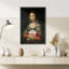«Mona Lisa With Movie Popcorn»-98579371-98579370