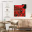 Harnek fleur rouge et insectes