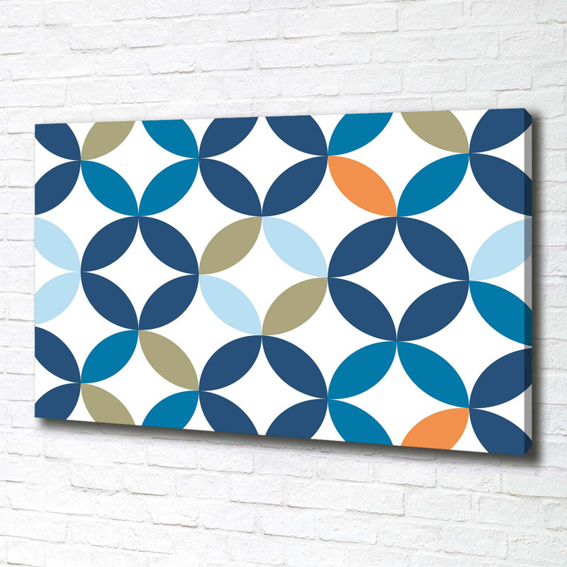 Geometric Background - Wrapped Canvas Print