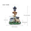 Statue de planteur de chien carlin assis