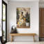 Classical Nude Indoor Scene Classic Elegant Modern Plant Wall Art Print 1 Piece Wrapped Canvas Wall Art-604245721