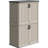 4 Ft. W X 2 Ft. D Outdoor Resin Vertical Storage Shed-109026529